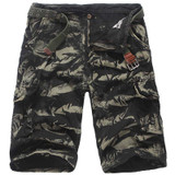 Camouflage Camo Cargo Shorts Men 2017 New Mens Casual Shorts Male Loose Work Shorts Man Military Short Pants Plus Size 29-38