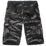 Camouflage Camo Cargo Shorts Men 2017 New Mens Casual Shorts Male Loose Work Shorts Man Military Short Pants Plus Size 29-38