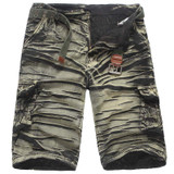 Camouflage Camo Cargo Shorts Men 2017 New Mens Casual Shorts Male Loose Work Shorts Man Military Short Pants Plus Size 29-38
