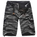Camouflage Camo Cargo Shorts Men 2017 New Mens Casual Shorts Male Loose Work Shorts Man Military Short Pants Plus Size 29-38