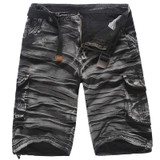 Camouflage Camo Cargo Shorts Men 2017 New Mens Casual Shorts Male Loose Work Shorts Man Military Short Pants Plus Size 29-38