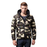 Camouflage Brand Men's Winter Thick Cotton Coats Hoodies Outwear Male Warm Coat Men Casual Warm Down Jacket Parka Thick Mens 217