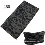 Camo Paisley Bandana Army Headband Camouflage Bandana Bicycle  Neck Tube Face Mask Bandana Scarf Face Mask Headscarf 25*48cm