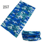 Camo Paisley Bandana Army Headband Camouflage Bandana Bicycle  Neck Tube Face Mask Bandana Scarf Face Mask Headscarf 25*48cm