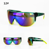 2017 Brand Designer classic sunglasses Large frame color film Men's Sunglasses male Eyewear Goggle sun glasses Oculos Sol UV400