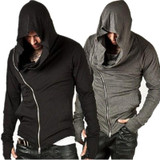 2017 Brand Design Men Hoodies Hop Streetwear Zipper Fashion Sweatshirt Men's Tracksuit Men Assassins Creed Hoodies 1599.T44