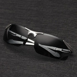 2017 Brand Aluminum-magnesium Polarized Sunglasses men Driving mirror Polaroid Goggle Eyewear brand luxury sunglasses man UV400