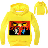 2017 Boys Outwear Ninja Ninjago Hoodies Cartoon Ninjago Costumes Clothes T shirts Children's Sweatshirts For Boys Kids Tops