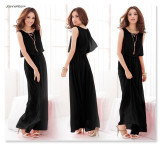 2017 Boho Dress Chiffon Big Plus Size Summer Dress Long Maxi Dress Robe Casual Sexy Women Elegant Beach Dress Vestido de festa
