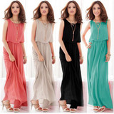 2017 Boho Dress Chiffon Big Plus Size Summer Dress Long Maxi Dress Robe Casual Sexy Women Elegant Beach Dress Vestido de festa