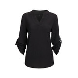 2017 Big Yard Tops Women V-neck Chiffon Blouses 3/4 Sleeve Female Shirt Fashion Large Size Plus Size Feminina Camisas Blusas