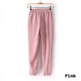 2017 bestselling Chiffon Pants Women Pants Casual Harem Pants Drawstring Elastic Waist Pants  Women Trousers