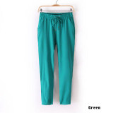 2017 bestselling Chiffon Pants Women Pants Casual Harem Pants Drawstring Elastic Waist Pants  Women Trousers