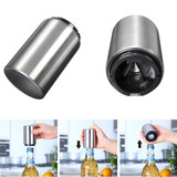 2017 Beer Bottle Opener Automatic Stainless Steel Beer Juice Drinking Bottle Opener Gift Bar Tool Opener Kitchen Cooking Tools