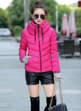 2017 Basic Coats Winter Jacket Women Parka Thick Winter Coat Woman Plus Size Short Down Jackets Slim Cotton-padded Jackets Coats