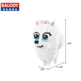 2017 Balody Mini Blocks Big Size Mario DIY Building Toys Large One Piece Bricks Cute Auction Juguetes for Kids Toys 16001-16025