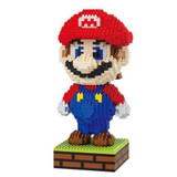 2017 Balody Mini Blocks Big Size Mario DIY Building Toys Large One Piece Bricks Cute Auction Juguetes for Kids Toys 16001-16025