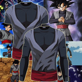 2017 Ball Z Men 3D Dragon Ball Z T Shirt Vegeta Goku Summer Style Jersey 3D  Tops Fashion Clothing Tees Plus