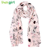 2016 Elegant Fashion Women Chiffon Wrap Sexy Lady Soft Dignified Shawl Chiffon Scarf Scarves Oct13