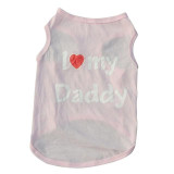 2016 Cute Pet Dog Clothes Spring T-shirt Soft Dogs Clothes Pet Cat Clothing Summer Shirt Casual Coats For Small Pets New