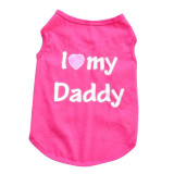 2016 Cute Pet Dog Clothes Spring T-shirt Soft Dogs Clothes Pet Cat Clothing Summer Shirt Casual Coats For Small Pets New