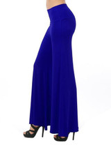 2016 Casual Palazzo Pants Women Hippie Boho Vintage Ethnic Women Wide Leg Pants Female Trousers Loose Elastic Waist High Baggy