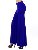 2016 Casual Palazzo Pants Women Hippie Boho Vintage Ethnic Women Wide Leg Pants Female Trousers Loose Elastic Waist High Baggy