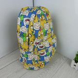 2016 Canvas Printing Anime Adventure Time Backpack For Teenage Boys Girls School Bags For Teenagers Mochila Feminine Bagpack