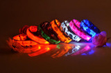 2016 Camo Led Pet Dog Collar Night Flashing Dog Cat Collars Light up Dog Collar Led Light USB Rechargeable