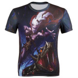 2016 British Style T shirt Men Summer Mens Fashion 3D Printed Toys Tshirt Casual Short Sleeve O-neck T-shirt Men Tee Shirts 4XL