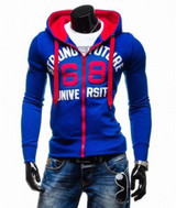 2016 Brand Sweatshirt Men Hoodies Fashion Digital Printing Hoodie Mens Hoodies Zipper Mens Tracksuits Moleton Masculino 568