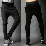 2016 Brand New Fashion Sweatpants Trousers Men Harem Pants  Big Pockets  Men'S Big Pocket Design Man Cargo Joggers M -XXL CH