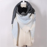 2016 Brand New Design Fashion Blankets scarf Soft Acrylic Winter Scarves warm Oversized Square Plaid scarf Shawl for women