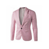 2016 Brand Clothing Blazer Men One Button Men Blazer Slim Fit Costume Homme Suit Jacket Masculine Blazer Size M-3XL