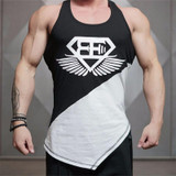 2016 Brand Casual vest men t shirts Summer Cotton Fit Men Tank Tops Clothing Bodybuilding Undershirt Golds Fitness man M-2XL