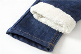 2016 Boys Pants Jeans Winter Thick Children Boys Jeans Kids Trousers cotton straight cylinder Baby Children Pants Jean Garcon