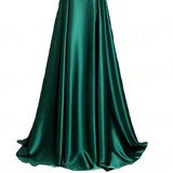 Elegant Evening Dress Long 2017 Appliques Banquet Party Dress Stunning Satin Prom Dresses Robe De Soiree vestido de festa