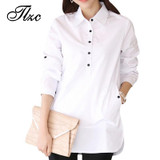 Elegant Blouse White Shirt Women Size S-3XL Ladies Office Shirts Formal &amp; Casual Cotton Blouse Fashion Blusas Femininas