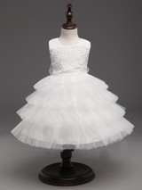 Elegant Baby Girl Dress wedding baptism princess dresses for girls newborn birthday party tutu dress girl clothes kids clothing