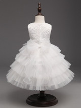 Elegant Baby Girl Dress wedding baptism princess dresses for girls newborn birthday party tutu dress girl clothes kids clothing
