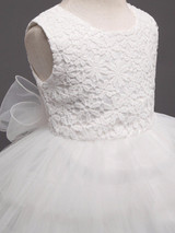 Elegant Baby Girl Dress wedding baptism princess dresses for girls newborn birthday party tutu dress girl clothes kids clothing