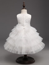 Elegant Baby Girl Dress wedding baptism princess dresses for girls newborn birthday party tutu dress girl clothes kids clothing