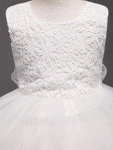 Elegant Baby Girl Dress wedding baptism princess dresses for girls newborn birthday party tutu dress girl clothes kids clothing