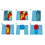 Durable Clothes Folder Fold Laundry For Children Clothes Folder T-shirts Pants Towels Organizer Randomly Color