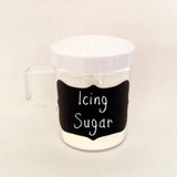 DUOLVQI 40PCS/Set New Wedding Home Kitchen Jars Blackboard Stickers Chalkboard Lables 20.5 * 23cm