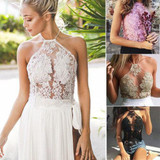 2016 Women's Lace Floral Bralette Bralet Bra Bustier Crop Tops Cami UnPadded Tank Top