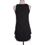 2016 Women's Blouse Casual Sleeveless Chiffon Blouse Shirt Summer Tops
