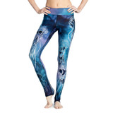 2016 Women Yuga Pants Sporting Leggings 3D Print Female Fitness Bodybuilding Pencil Long Pants Ropa Deportiva Mujer