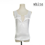 2016 Women solid Tees Sleeveless Blouses shirts Plus Size Female Shirts vestidos blouse