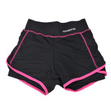 2016 Women Shorts WomenTwo-Pieces Black High Waist Shorts Feminino Sexy Elastic High Waist Workout Shorts For Women Feminino